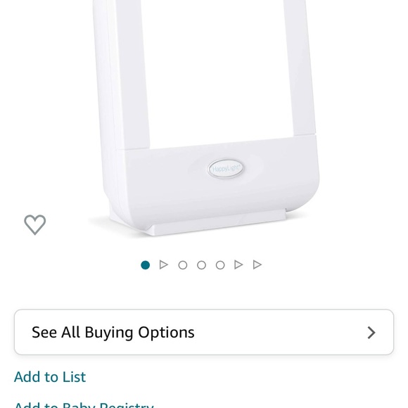 HappyLight VT10 Compact Personal, Portable Bright White Light 10,000 Lux Therapy - Picture 4 of 7